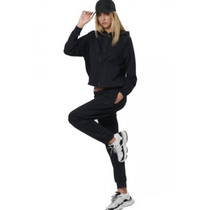 Γυναικεία Ζακέτα με Κουκούλα Body Action Women's Modal Boxy Jacket 071524-01 (Black)