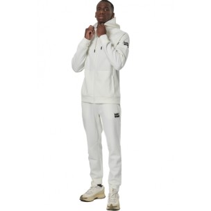 Ανδρική Ζακέτα με Κουκούλα Body Action Men's Sport Gym Tech Zip Hoodie 073521-05A (White Off)