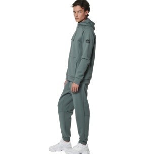 Ανδρική Ζακέτα με Κουκούλα Body Action Men's Sport Gym Tech Zip Hoodie 073521-01 (Balsam Green)
