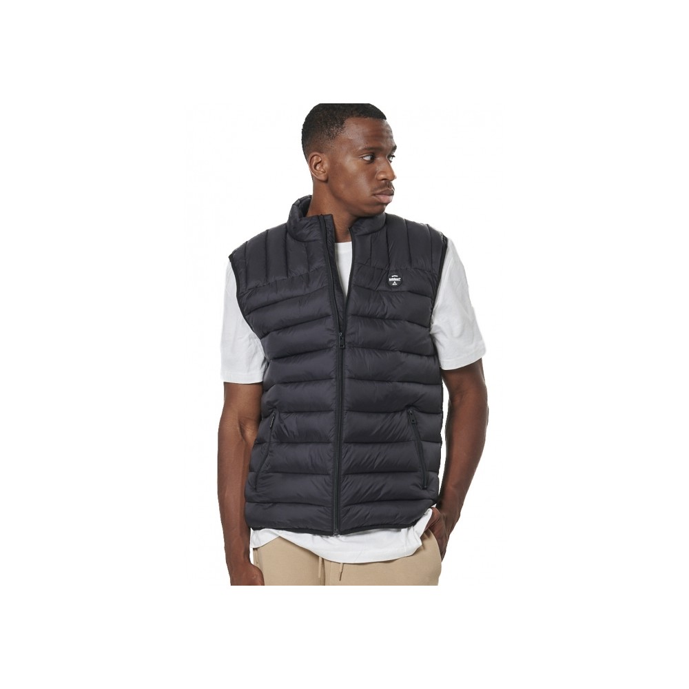 Ανδρικό Αμάνικο Μπουφάν Body Action Men's Lightweight Quilted Vest 073534-01 (Black)