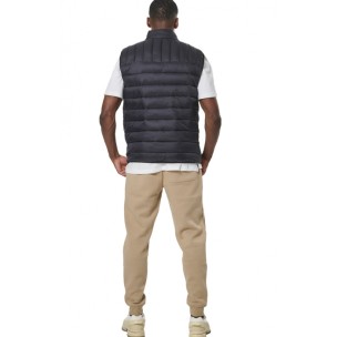 Ανδρικό Αμάνικο Μπουφάν Body Action Men's Lightweight Quilted Vest 073534-01 (Black)