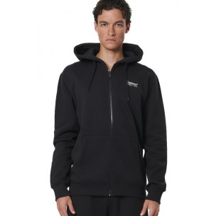 Ανδρική Ζακέτα με Κουκούλα Body Action Men's Zip Through Hoodie 073525-01 (Black)