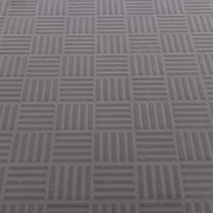 Δάπεδο Προστασίας Puzzle EVA 100x100x2,5 cm (Ξύλο / Μαύρο) Amila 36653