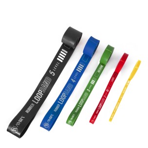 Λάστιχo Αντίστασης Rubber Loop Band Light (Κόκκινο) Amila 96608