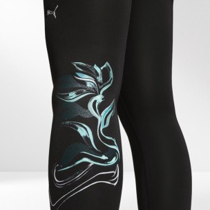 Γυναικείο Κολάν Puma GREEN TERRAINS High-Waist Training Tights Women 527486-01