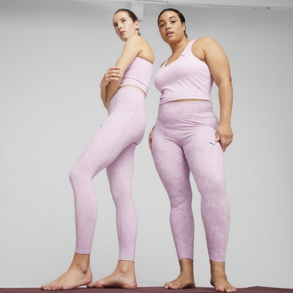 Γυναικείο Κολάν Puma Studio Foundations HW 7/8 Aop Tight 524850-60