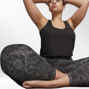 Γυναικείο Κολάν Puma Studio Foundations HW 7/8 Aop Tight 524850-01