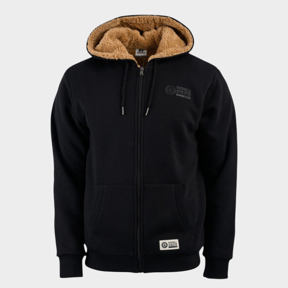 Ανδρική Ζακέτα Russell Athletic Zip Through Hoody Jacket With Sherpa Lining A24-059-2-099