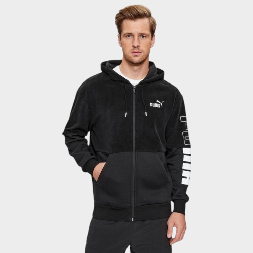 Ανδρική Ζακέτα Με Κουκούλα Puma Power Winterized Full-Zip Hoodie FL 675914-01