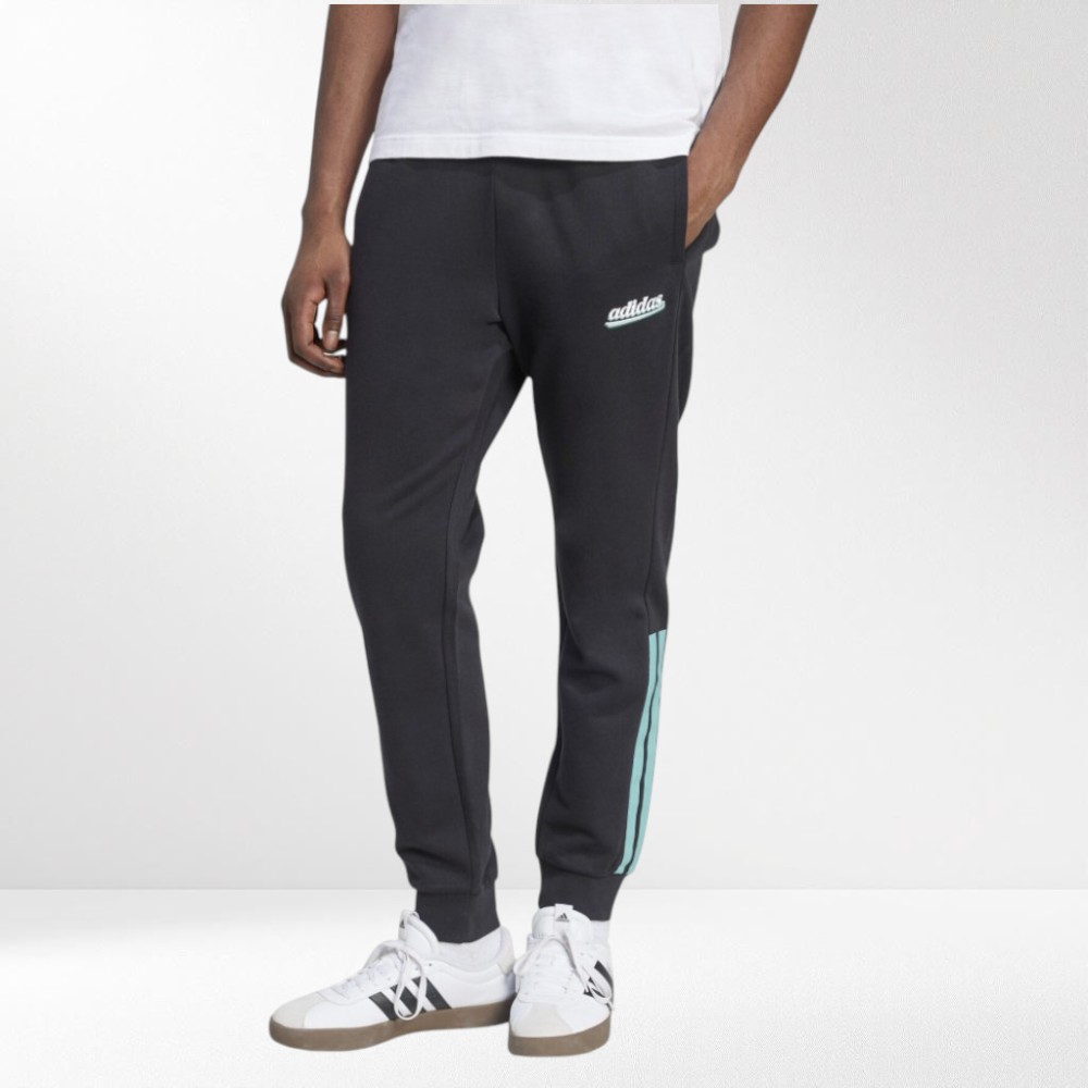Ανδρικό Παντελόνι Φόρμας Adidas 3-Stripes Fleece Joggers KB5268