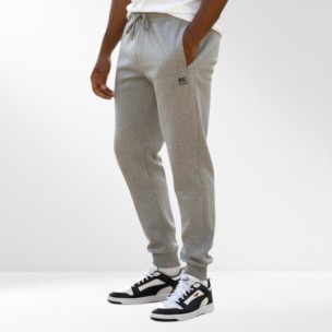Ανδρικό Παντελόνι Φόρμας Be:Nation Logo Elastic Hem Pant 02302301 (Medium Grey Melange)