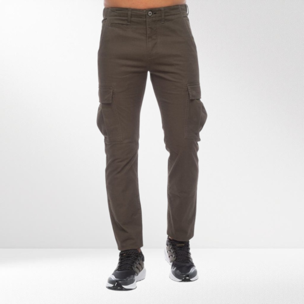 Ανδρικό Παντελόνι Φόρμας Be:Nation Cargo Pants Open Hem 02302309 (D.Chaki)