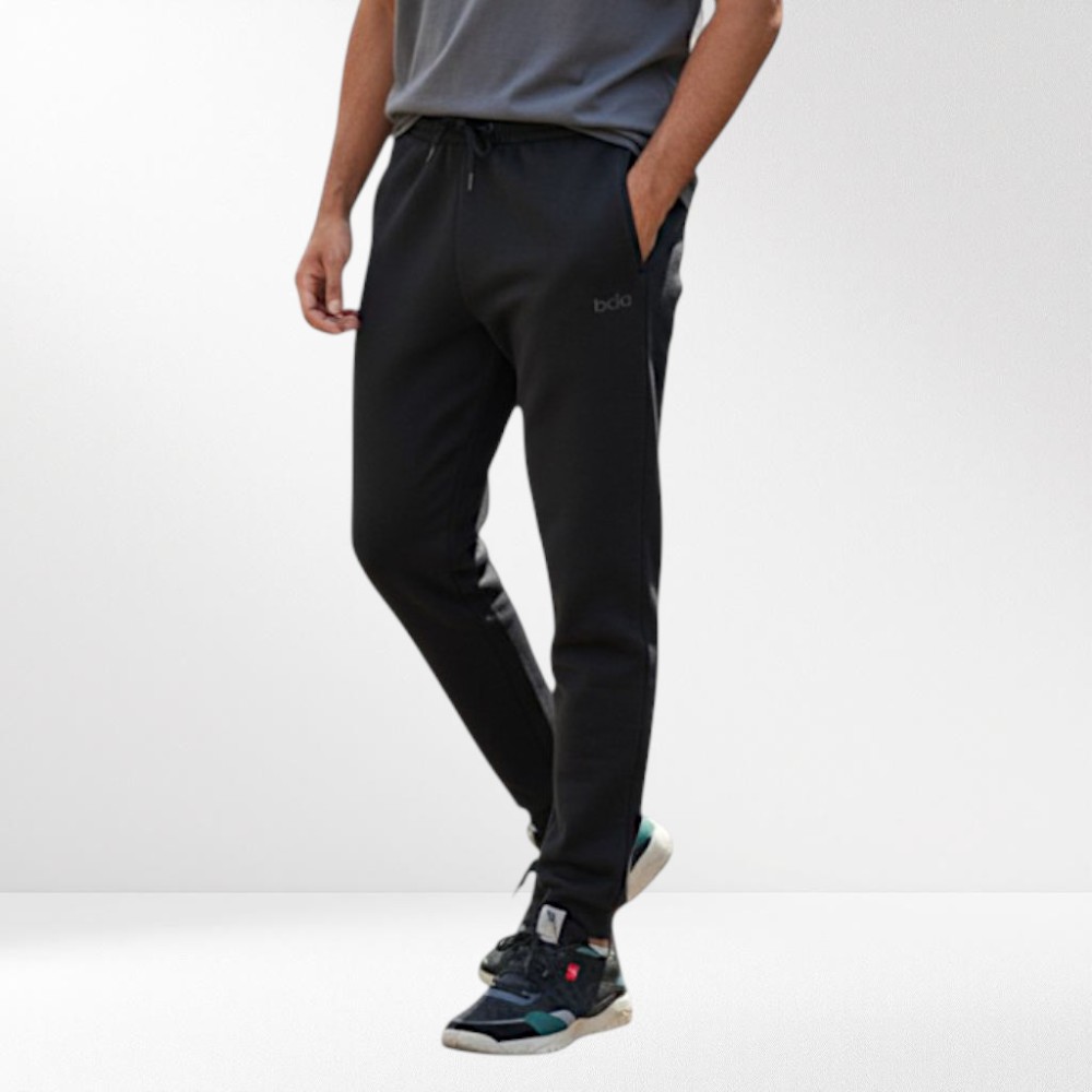 Ανδρικό Παντελόνι Φόρμας Body Action Basic Men Pants 023247-01 Black