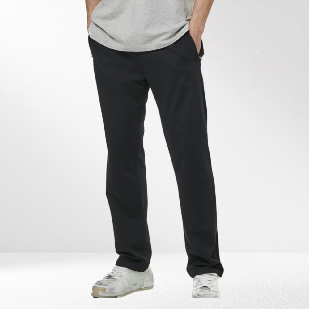 Ανδρικό Παντελόνι Φόρμας Body Action Μen's Essentials French Terry Pants 023527-01 (Black)