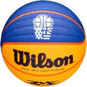 Μπάλα Μπάσκετ Wilson Fiba 3x3 Hellas Indoor/Outdoor WZ1021901XB6F (Size 6)