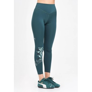 Γυναικείο Κολάν Puma GREEN TERRAINS High-Waist Training Tights Women 527486-75