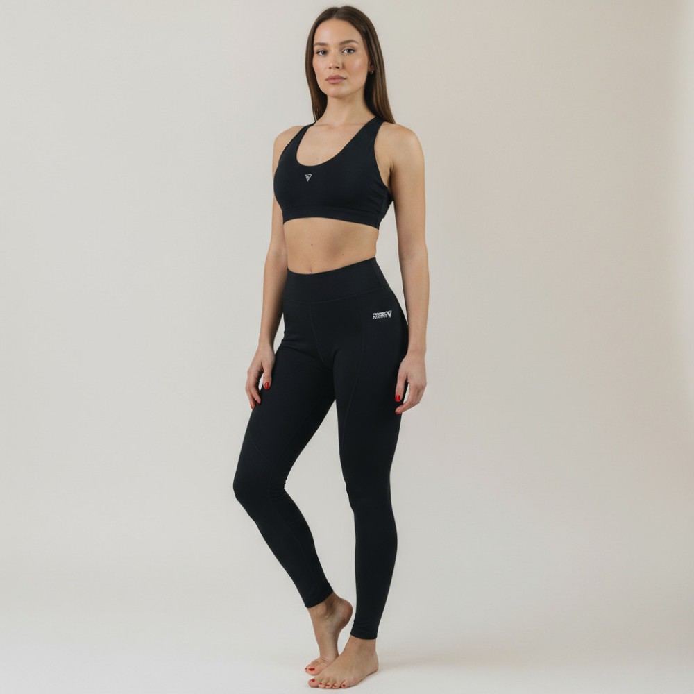 Γυναικείο Κολάν Magnetic North Women's High Waisted Pro Tights 23022-BLACK