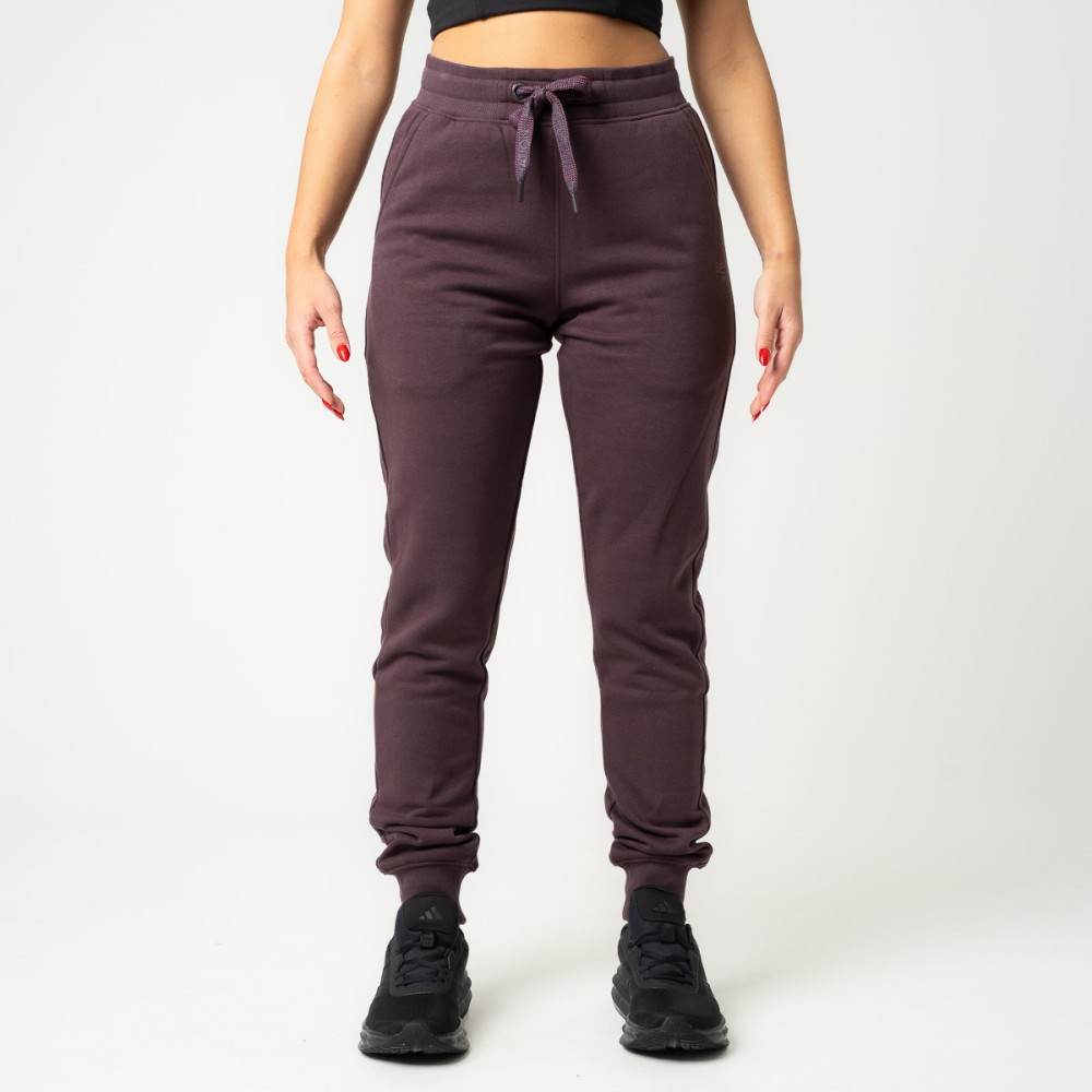 Γυναικείο Παντελόνι Φόρμας Be:Nation Rib Hem Pant Eggplant 02102501-9G