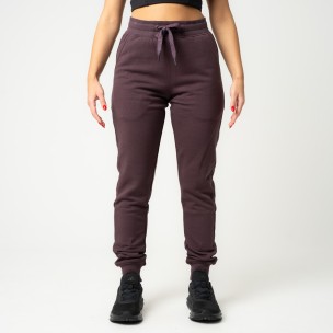 Γυναικείο Παντελόνι Φόρμας Be:Nation Rib Hem Pant Eggplant 02102501-9G