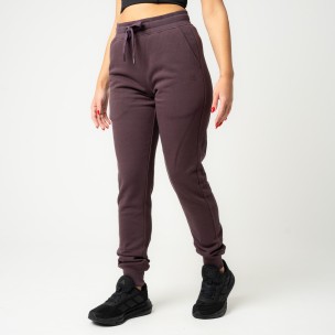 Γυναικείο Παντελόνι Φόρμας Be:Nation Rib Hem Pant Eggplant 02102501-9G