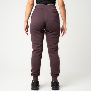 Γυναικείο Παντελόνι Φόρμας Be:Nation Rib Hem Pant Eggplant 02102501-9G