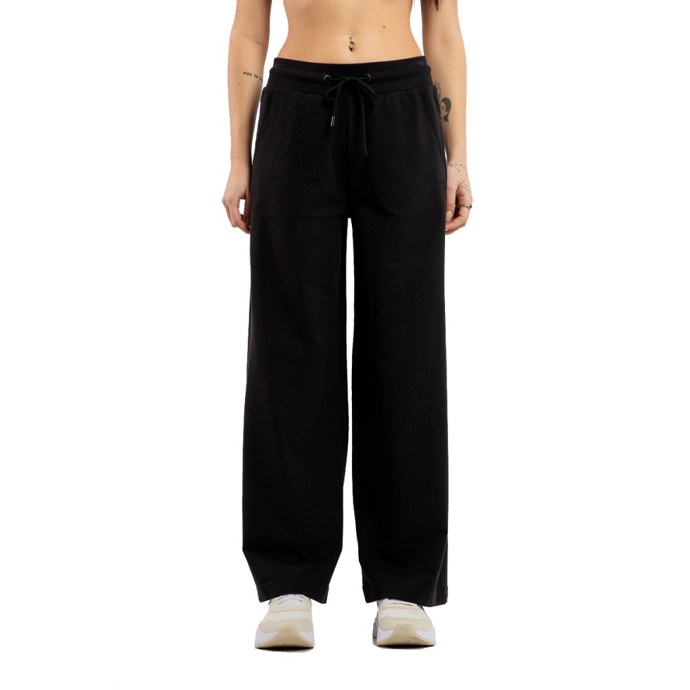 Γυναικείο Παντελόνι Φόρμας BeNation Terry Wide Leg Pant 02112502-01 (Black)