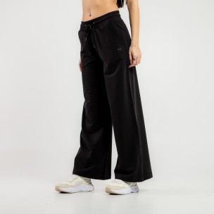 Γυναικείο Παντελόνι Φόρμας BeNation Terry Wide Leg Pant 02112502-01 (Black)