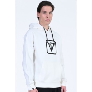 Ανδρικό Φούτερ με Κουκούλα Magnetic North Men's Hoodie HD Logo 22051-Off White
