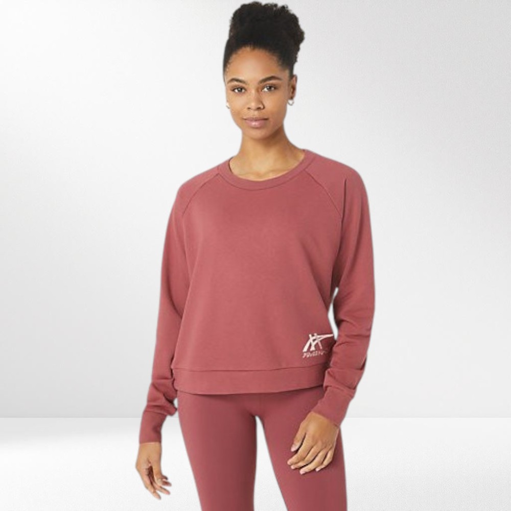 Γυναικείο φούτερ Women Long Sleeve Top Asics Women Tiger Sweatshirt (2032C511-600) - ΡΟΖ