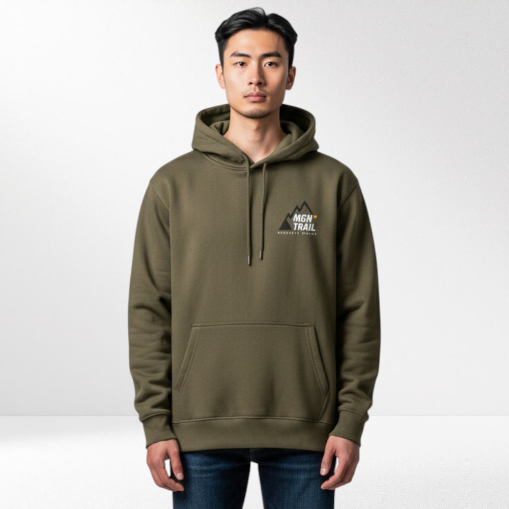Ανδρικό Φούτερ με Κουκούλα Magnetic North Men's Trial Hoodie B51018-Brown