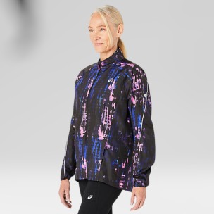 Γυναικείο Αντιανεμικό/Αδιάβροχο Μπουφάν Asics Women's Road Lite-Show Packable Jacket 2012D079-001