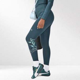 Γυναικείο Κολάν Puma GREEN TERRAINS High-Waist Training Tights Women 527486-75