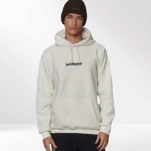 Ανδρικό Φούτερ με Κουκούλα Body Action Men's Serpa Fleece Hoodie 063516-01 (Arctic Wolf Ecru)