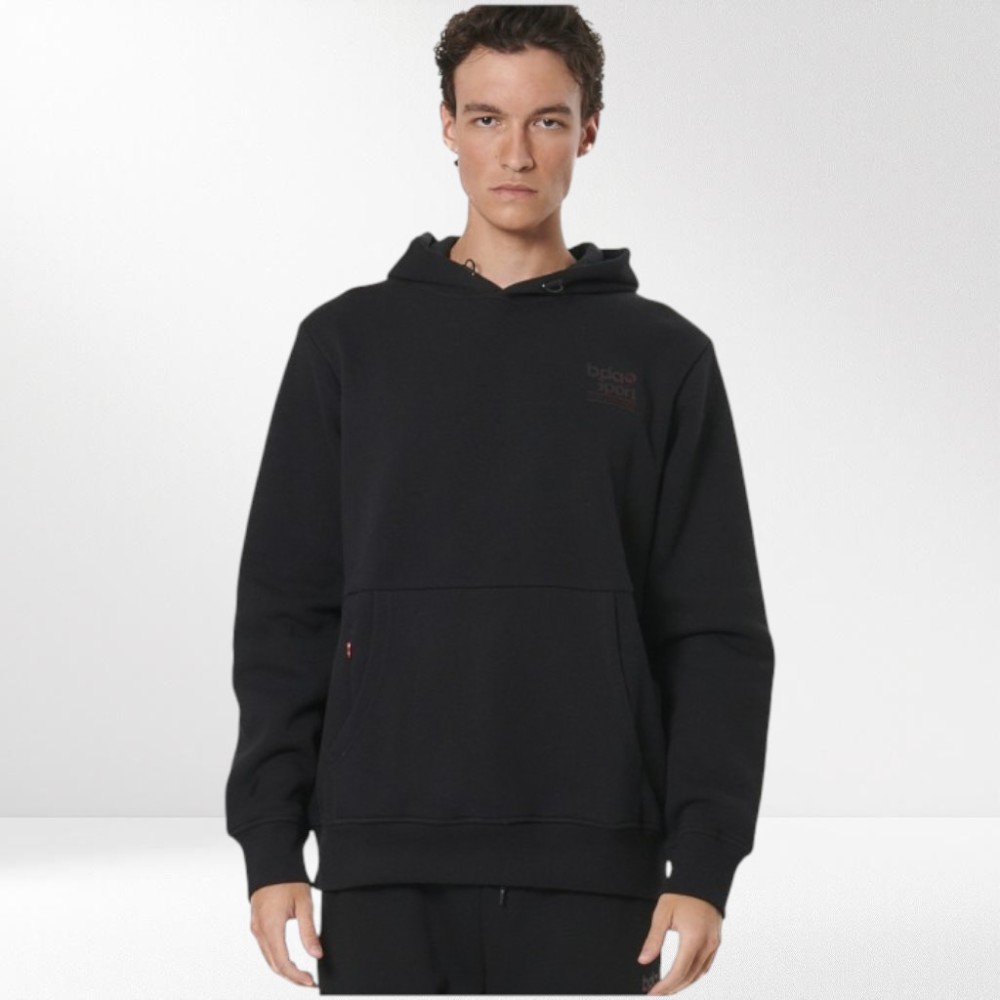Ανδρικό Φούτερ με Κουκούλα Body Action Men's Soft Fleece Hoodie 063514-01 (Black)