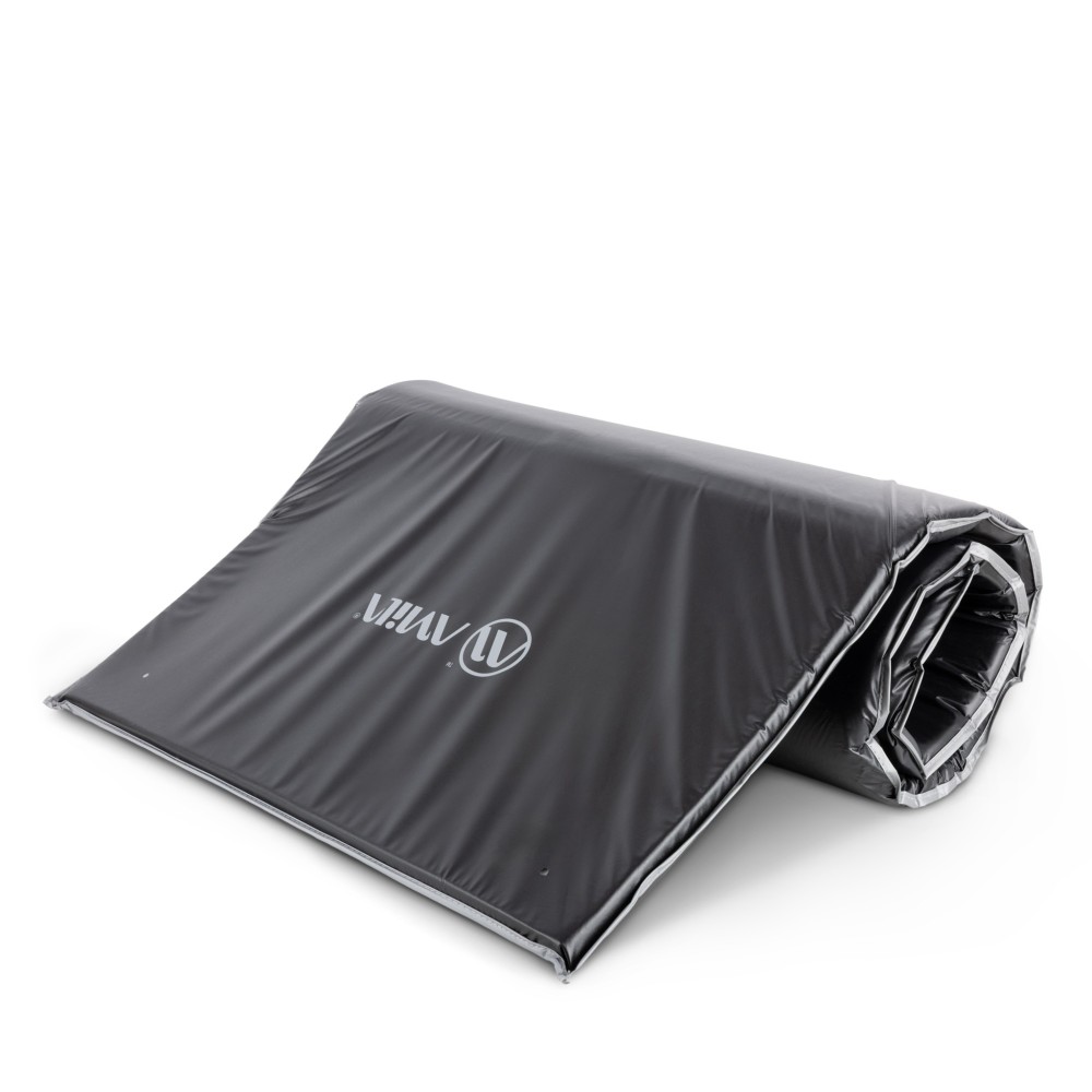 Στρώμα ασκήσεων PE 180x60x2,5 cm Μαύρο Amila 44209