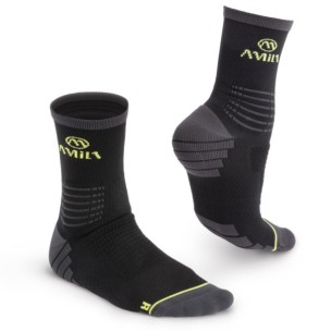 Κάλτσες Training Amila Performance Μαύρες