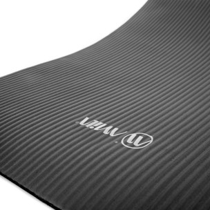 Στρώμα Γυμναστικής Plura NBR 100kg 183x60x1,5cm Μαύρο Amila 81722