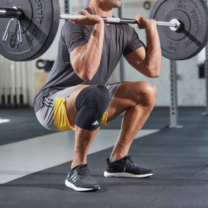 Επιγονατίδα Adidas Knee Support ADSU-12421/2/3/4-WH (Black)