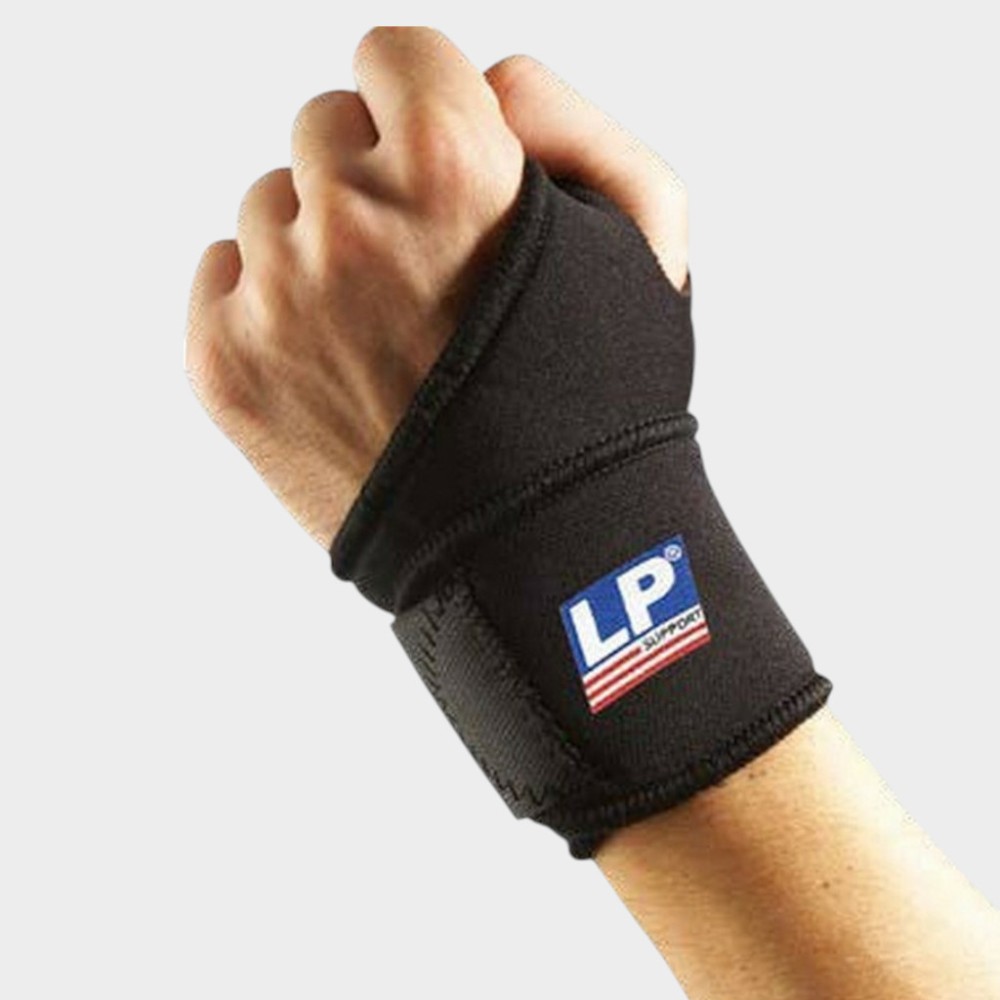 Περικάρπιο Υποστήριξης με Αντίχειρα & Δέσιμο σε Μαύρο Χρώμα LP Support 739 Wrist Wrap