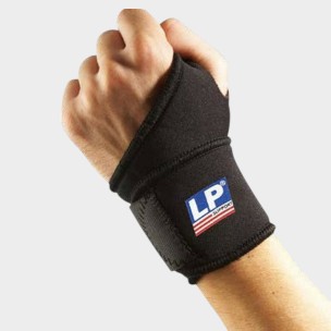 Περικάρπιο Υποστήριξης με Αντίχειρα & Δέσιμο σε Μαύρο Χρώμα LP Support 739 Wrist Wrap