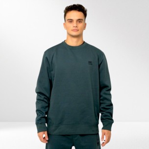 Ανδρική Μπλούζα Be:Nation Logo Crew Neck Petrol 06302508-4F