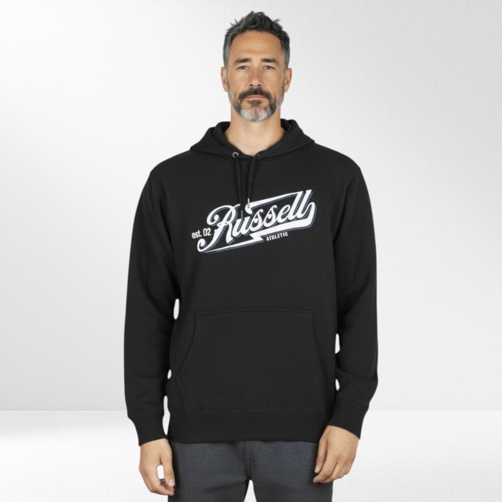 Ανδρικό Φούτερ με Κουκούλα Russell Athletic Est 02 Pull Over Hoody A2-014-2-099