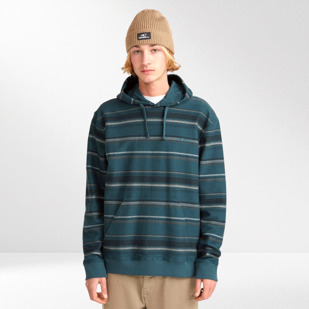 Ανδρικό Φούτερ O'Neill Bavaro Hoodie Men 2750124-35151 BLUE IKAT