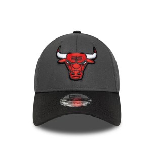 Καπέλο Chicago Bulls NBA Sidepatch Charcoal 9FORTY Adjustable Cap 60758984
