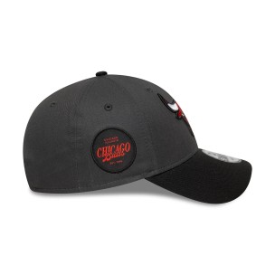 Καπέλο Chicago Bulls NBA Sidepatch Charcoal 9FORTY Adjustable Cap 60758984