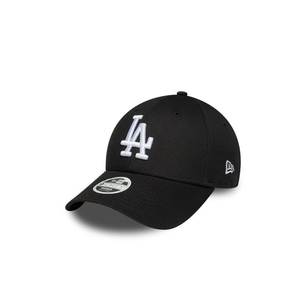 Καπέλο LA Dodgers Womens MLB League Essential Black 9FORTY Adjustable Cap 60759073