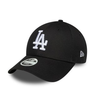 Καπέλο LA Dodgers Womens MLB League Essential Black 9FORTY Adjustable Cap 60759073
