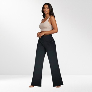 Γυναικείο Παντελόνι Κολάν Καμπάνα MAGNETIC NORTH WO'S ZIP FLARED PANTS B52011-BLACK