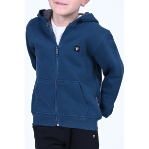 Παιδική Ζακέτα με Κουκούλα Magnetic North Kid's Zip Hoodie 60001-Petrol