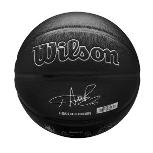 Μπάλα Μπάσκετ Wilson Evergreen Bskt Giannis Antetokounmpo WZ4026701XB7 (Size 7)